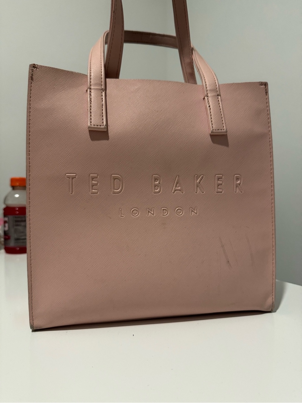 Ted Baker Blush Pink Structured Tote